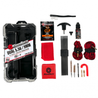 KleenBore KDS556/9 Dual System Cleaning Kit 5.56/22/223 w/ Dual Rod Rope Pull Through