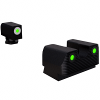 Rival Arms Night Sights for G42/G43/G48, Green Tritium White Outline Front Sight-Green Tritium Black Outline Rear Sight - RA2B231G