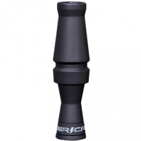 Power Calls Jolt Game Call, Stealth Black Polycarbonate Open Call Single Reed Attracts Mallards - 21701