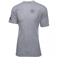 Glock We've Got Your Six Short Sleeve Shirt, Gray Cotton/Polyester 3XL - AP95685