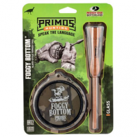 Primos PS2906 Foggy Bottom Wild Turkey Hand Glass Pot Call Mossy Oak BottomLand