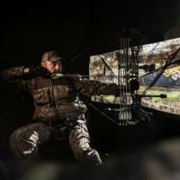 Primos Double Bull Surroundview Double Wide Ground Blind, Camo Max Trail Camo 60" X 60" 48.50" High 29" Wide - 65163