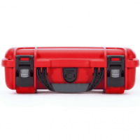 Nanuk 909 First Aid Case, Red Resin w/ Latches 12.60" L x 9" W x 4.40" H - 909FSA9