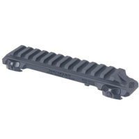 Reptilia LLC RMU Mount 12 Slot, Black 7075-T6 Aluminum Mil-Spec 1913 Picatinny Rail Mount - 100269