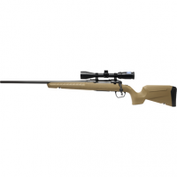 Savage Arms Axis 2 XP Compact 223 Rem, 22" Matte Black Barrel, Flat Dark Earth Stock, Left Hand, Boresighted 3-9x40mm Scope - 32243