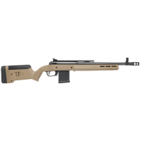 Savage Arms 110 Scout Rifle, 16.50" Flat Dark Earth Threaded Barrel Picatinny Rail Carbon Steel Receiver Magpul Hunter Synthetic Stock Left Hand Full Size 10+1rd 350 Legend - 58200