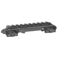 Reptilia LLC RMU Mount 9 Slot Black 7075-T6 Aluminum Mil-Spec 1913 Picatinny Rail Mount - 100270