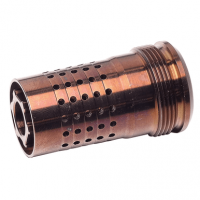 Q LLC CB1228 Cherry Bomb 22 Cal (5.56mm) Copper 17-4 Stainless Steel with 1/2"-28 tpi Threads & 1.64" OAL