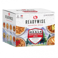 ReadyWise Outdoor Food Kit Meal Favorites 9 Servings Includes 6 Entrees & 3 Breakfasts - RW05913