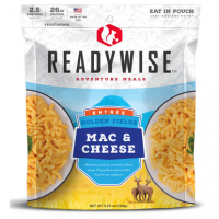 ReadyWise Outdoor Food Kit Golden Fields Mac and Cheese 2.5 Servings in Resealable Pouch - RW05009