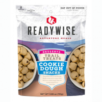 ReadyWise Outdoor Food Kit Trail Treats Cookie Dough Snacks 2 Servings in Resealable Pouch - 6 Per Case - RW05013