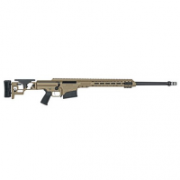 Barrett 18497 MRAD 6.5 Creedmoor 24" 10+1 Flat Dark Earth Cerakote Flat Dark Earth Folding with Adjustable LOP Stock Black Polymer Grip Right Hand