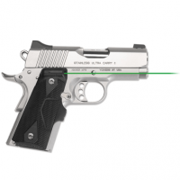 Crimson Trace LG-404G Front Activation Green Lasergrips, Black 1911 Compact - 0141101