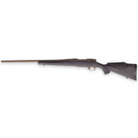 Weatherby Vanguard Weatherguard Rifle, 22" Burnt Bronze Cerakote Threaded Barrel Drilled & Tapped Stainless Steel Receiver Monte Carlo w/Raised Comb Black w/Bronze Webbing Synthetic Stock 4+1rd Full Size 6.5 Creedmoor - VWB65CMR2T