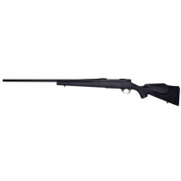 Weatherby Vanguard Obsidian Rifle, 20" Blued Heavy Threaded Barrel Blued Drilled & Tapped Steel Receiver Monte Carlo Black Polymer Stock 5+1rd 6.5 Creedmoor - VHS350NR0T