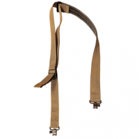 Tacshield Buckhorn Tac-Grip Sling, 1.25" Mil-Spec Webbed Strap Coyote - T6115CY