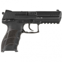 HK P30L V3 Pistol, 4.45" Black Polygonal Rifled Barrel Black Cerakote Long/Serrated Steel Slide Black Polymer Frame w/Picatinny Rail Black Interchangeable Backstrap Grip Ambidextrous 13+1rd 40 S&W - 81001095