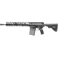 HK MR762 A4 Rifle, 16.50" Black Threaded Barrel Black Picatinny Rail M-LOK Handguard 9 Position Black Synthetic Stock Black Finger Grooved Grip Ambidextrous 10+1rd 7.62x51mm - 81000830