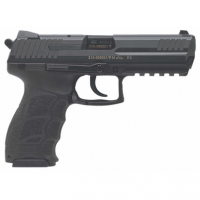 HK P30L V3 Pistol, 4.45" Black Polygonal Rifled Barrel Black Cerakote Long/Serrated Steel Slide Black Polymer Frame w/Picatinny Rail Black Interchangeable Backstrap Grip Ambidextrous 10+1rd 9mm Luger - 81001094