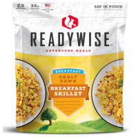 ReadyWise Outdoor Food Kit Early Dawn Egg Scramble Breakfast Entree 2.5 Servings in Resealable Pouch - RW05012