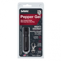 Sabre MDBK02 Mighty Discreet Mini Pepper Spray Black