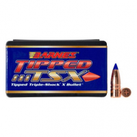 Barnes Bullets 30459 Tipped TSX35 Caliber .358 180 GR TTSX Flat Base 50 Box