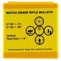 Berger Bullets 24433 Target6mm .243 105 GR Hybrid 100 Box