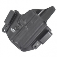 LAG Tactical 1044 Defender IWB/OWB Black Kydex Compatible w/Glock 42 Belt Loop Mount Right Hand