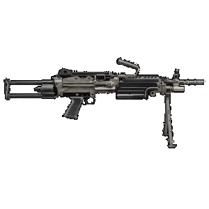 FN M249S Para 5.56 NATO 16.1" Barrel 30rd or 200rd Belt Capacity Matte