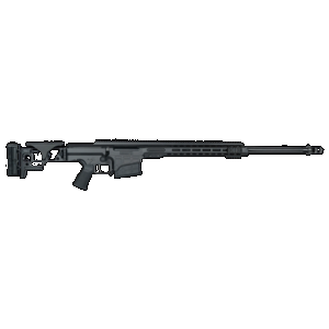Barrett 18487 MRAD 300 Win Mag 26" 10+1 Black Cerakote Black Folding with Adjustable LOP Stock Black Polymer Grip Right Hand