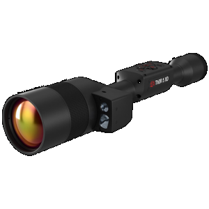 ATN TIWST51275LRF Thor 5 XD LRF Thermal Rifle Scope Black Anodized 3-30x Smart Mil Dot Reticle, Zoom 1280x1024 12 Micron 60 fps Resolution, Features Laser Rangefinder