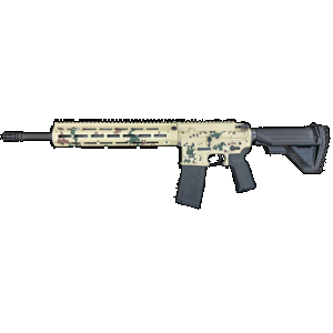 HK 81001007 MR762A1 75th Anniversary 7.62x51mm 20+1 16.50" Black Steel Barrel, Tropentarn Camo Picatinny Rail Aluminum Receiver, M-LOK Handguard, Black Synthetic Adjustable Stock, Black Polymer Grip