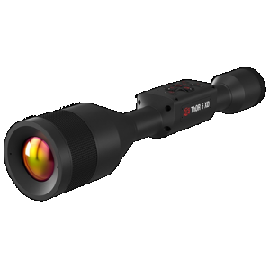 ATN TIWST51250A Thor 5 XD Thermal Rifle Scope, Black Anodized 2-20x Smart Mil Dot Reticle w/Zoom, 1280x1024 12 Micron Resolution
