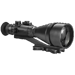 AGM Global Vision 15WP6623474111 Wolverine Pro-6 3APW Night Vision Rifle Scope Matte Black 6x100mm Gen 3 Auto-Gated White Phosphor Illuminated Red Chevron w/Ballistic Drop Reticle