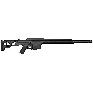 BARRETT 18520 Mrad 6.5 Creedmoor 24" 10+1 Black Cerakote Black Fixed Adjustable Comb Stock Black Polymer Grip Right Hand