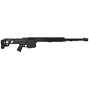 Barrett 18511 MRAD 300 Win Mag 26" 10+1 Black Cerakote Black Fixed Adjustable Comb Stock Black Polymer Grip Right Hand