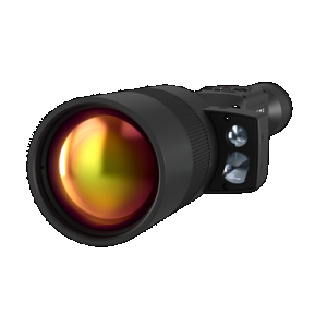 ATN TIWST5675LRF Thor 5 640 LRF Thermal Rifle Scope Black Anodized, 5-40x Illuminated Multi Reticle, Zoom, 640x480, 60 fps Resolution