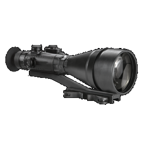 AGM Global Vision 15WP6623453111 Wolverine Pro-6 3AL1 Night Vision Riflescope Matte Black 6x100mm Gen 3 Auto Gated Level 1 Illuminated Red Chevron w/Ballistic Drop Reticle