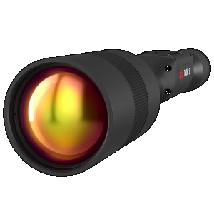 ATN TIWST5675A Thor 5 640 Thermal Rifle Scope, Black Anodized 5-40x Smart Mil Dot Reticle w/Zoom 640x480 60 fps Resolution