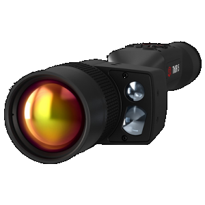 ATN TIWST5650LRF Thor 5 640 LRF Thermal Rifle Scope, Black Anodized 4-32x Smart Mil Dot Reticle, Zoom, 640x480, 60 fps Resolution
