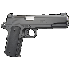 Ed Brown SF18G4 Special Forces 45 ACP 7+1 5" Stainless Steel Barrel, Black Gen4 Serrated Carbon Steel Slide & Frame w/Beavertail, Black VZ Grip, Right Hand
