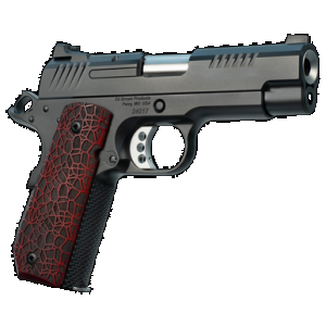 Ed Brown EVOKC9G4 1911 EVO KC9 9mm Luger 9+1 4" Stainless Bull Barrel, Black Gen4 Serrated Carbon Steel Slide & Frame w/Beavertail, Black G10 Grip, Ambidextrous