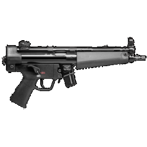 HK SP5 9mm Luger, 8.86in. Barrel, 10rd - Black (81000478)