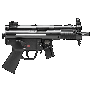 HK SP5 K, 9mm Luger, 5.83in. Barrel, 10rd, No Stock (Sling Mount) - Black (81000482)