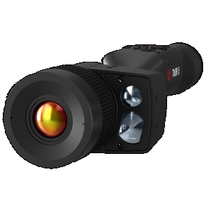 ATN TIWST5625LRF Thor 5 640 LRF Thermal Rifle Scope Black Anodized 2-16x Smart Mil Dot Reticle, Zoom 640x480, 12 Micron, 60 fps Resolution