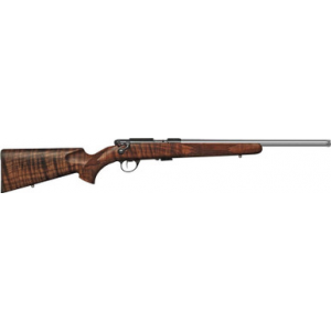 ANSCHUTZ 1710 Av Hb 22 Long Rifle, 18in. Barrel, 5rd, Wood Stock, Heavy Thr. Ss Barrel & 2-stage Trigger - Black (npn: A1710avhbssclx)