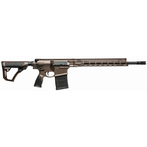 Daniel Defense 0215815060047 DD5 V4 Gen II 7.62x51mm NATO 18" 20+1 Mil-Spec Brown Cerakote Black 6 Position w/SoftTouch Overmolding Stock Black Polymer Grip
