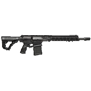 Daniel Defense 0215813210055 DD5 V4 *CA Compliant 7.62x51mm NATO 18" 10+1 Black Hard Coat Anodized Black Phosphate 6 Position w/SoftTouch Overmolding Stock Black Polymer Grip