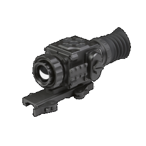 AGM Global Vision 3083455004SE21 Secutor TS25-384 Thermal Rifle Scope Black 1.2x 25mm Multi Reticle 384x288, 50Hz Resolution Zoom Digital 1x/2x/4x/PIP Features Rangefinder