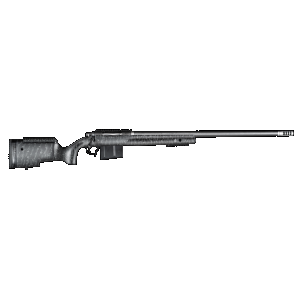 Christensen Arms CA10270285481 BA Tactical Long Range 300 Win Mag 3+1 26" Carbon Fiber Barrel, Black Nitride Finish, Black with Gray Webbing Stock